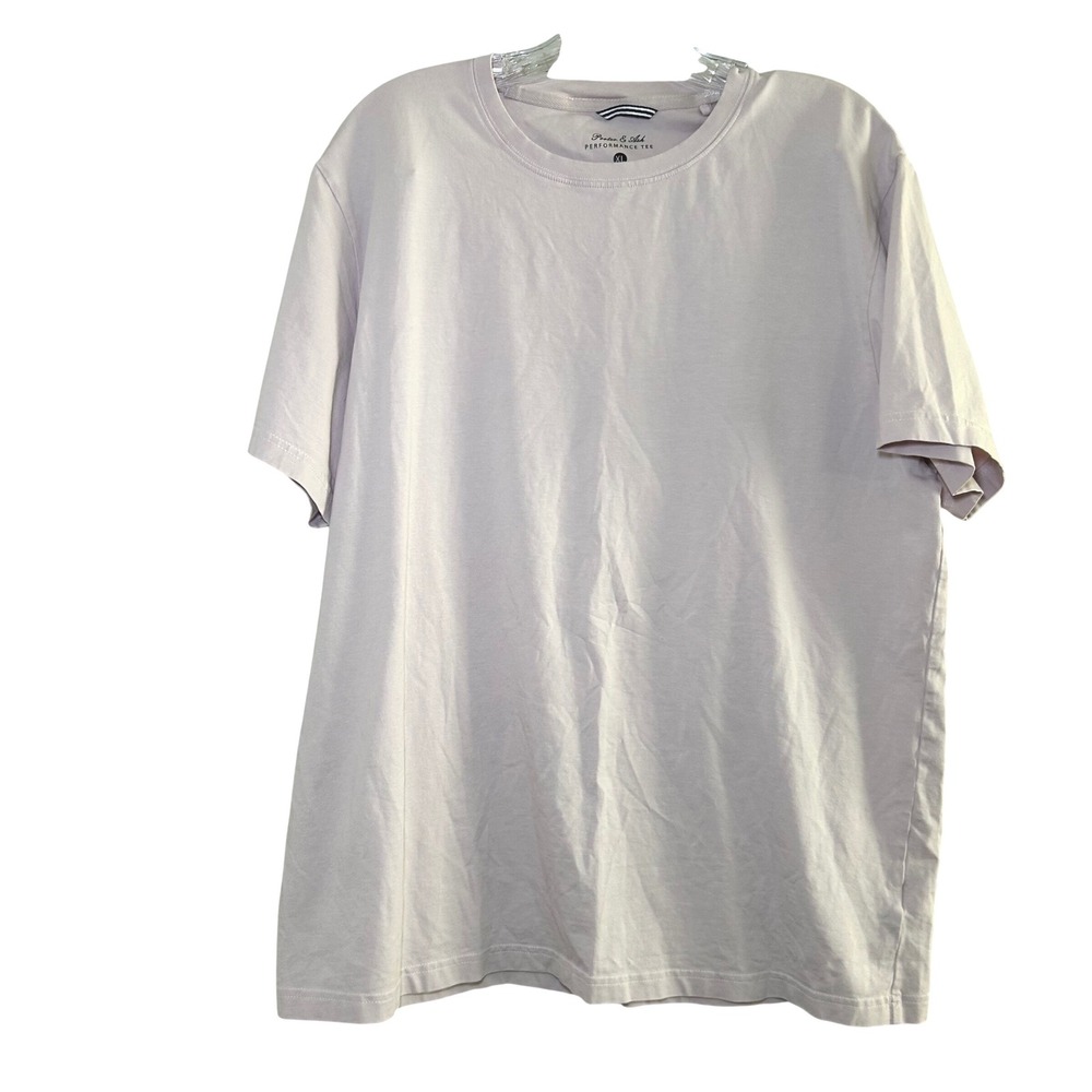 Porter & Ash Mens Performance Tee XL Light Pink Short Sleeve T-Shirt casual